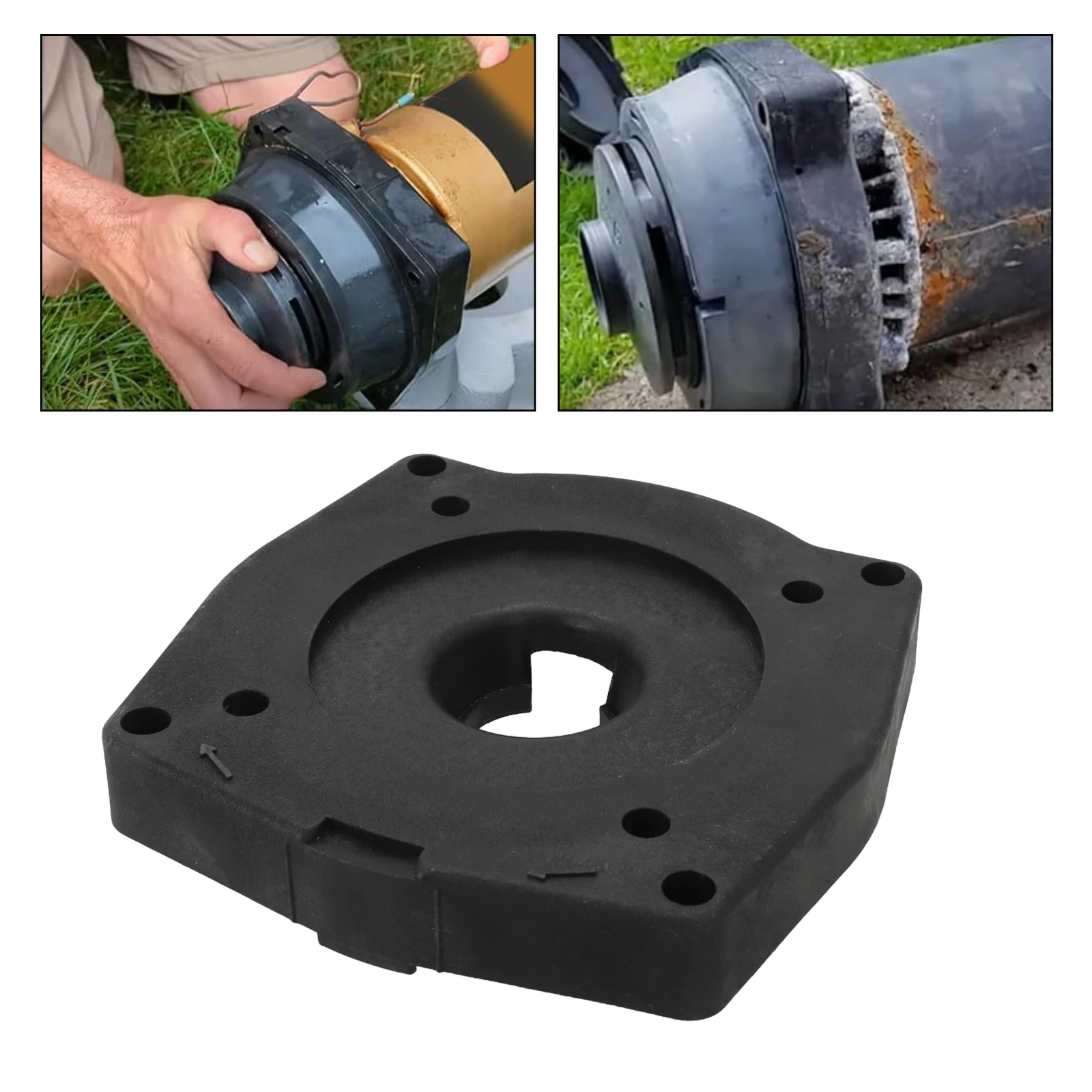 Black Motor Mounting Plate For Hayward SPX1600F5 Fit For Super Pump SP1600X SP2600X Series Pool Equipment Replacement Part