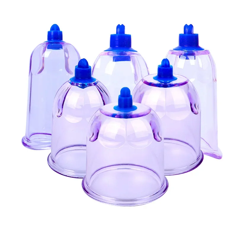 

PC Vacuum Cupping Single Massager Promote Blood Circulation Household Vacuum Thickened Suction Cups Eliminate Cold Device