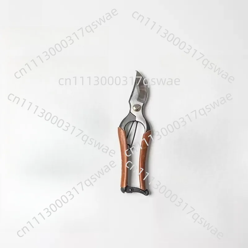 Vintage Hand Forged Pruning Shears, Traditional Forged Garden Scissors, Heavy Duty Fruit Tree Branch Cutter