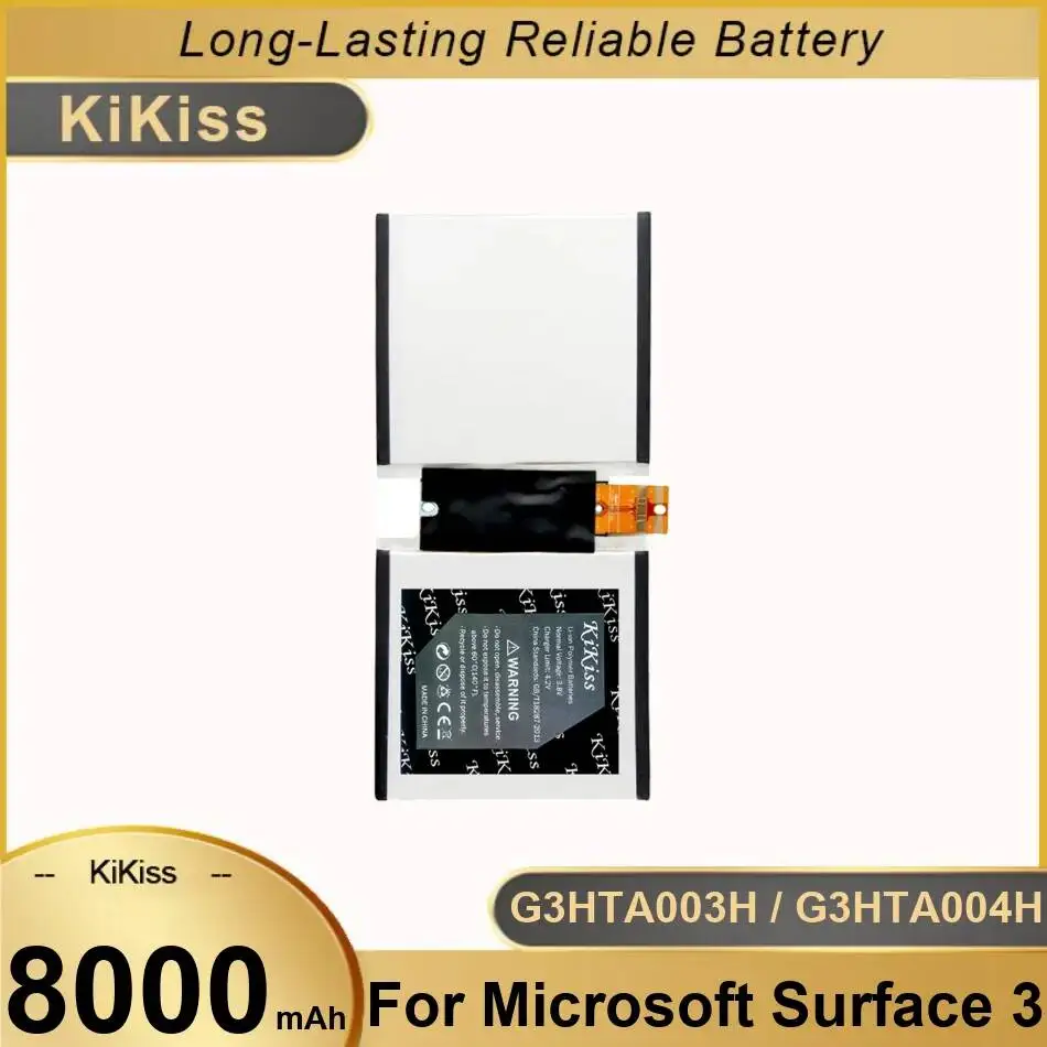 

8000mAh G3HTA003H G3HTA004H For Microsoft Surface 3 1645 1657 G3HTA007H Reliable Power Supply Tablet Battery