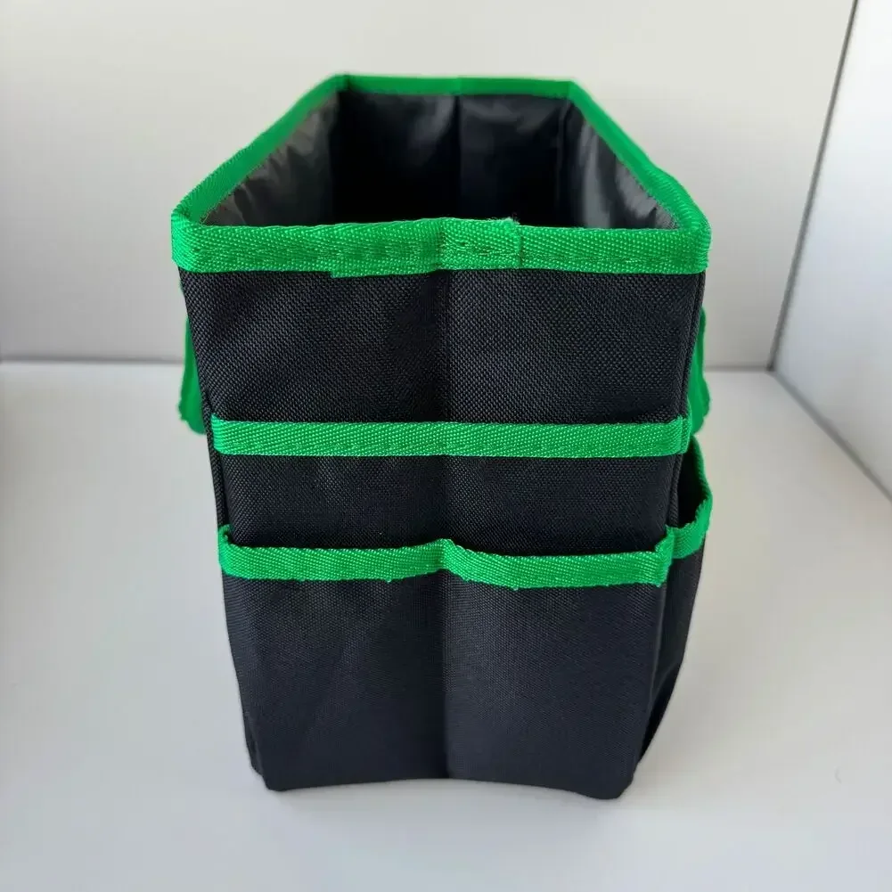 1pc Heavy Duty Wide Mouth Tool Bag With Pockets Tool Organizer For Men's Tool Storage And Transport Garden Tool Bag Storage Bag