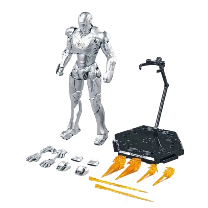 

В наличии оригинальная MARVEL Железный человек MK2 масштаб 1/12 сборка фигурка игрушки коллекция подарков