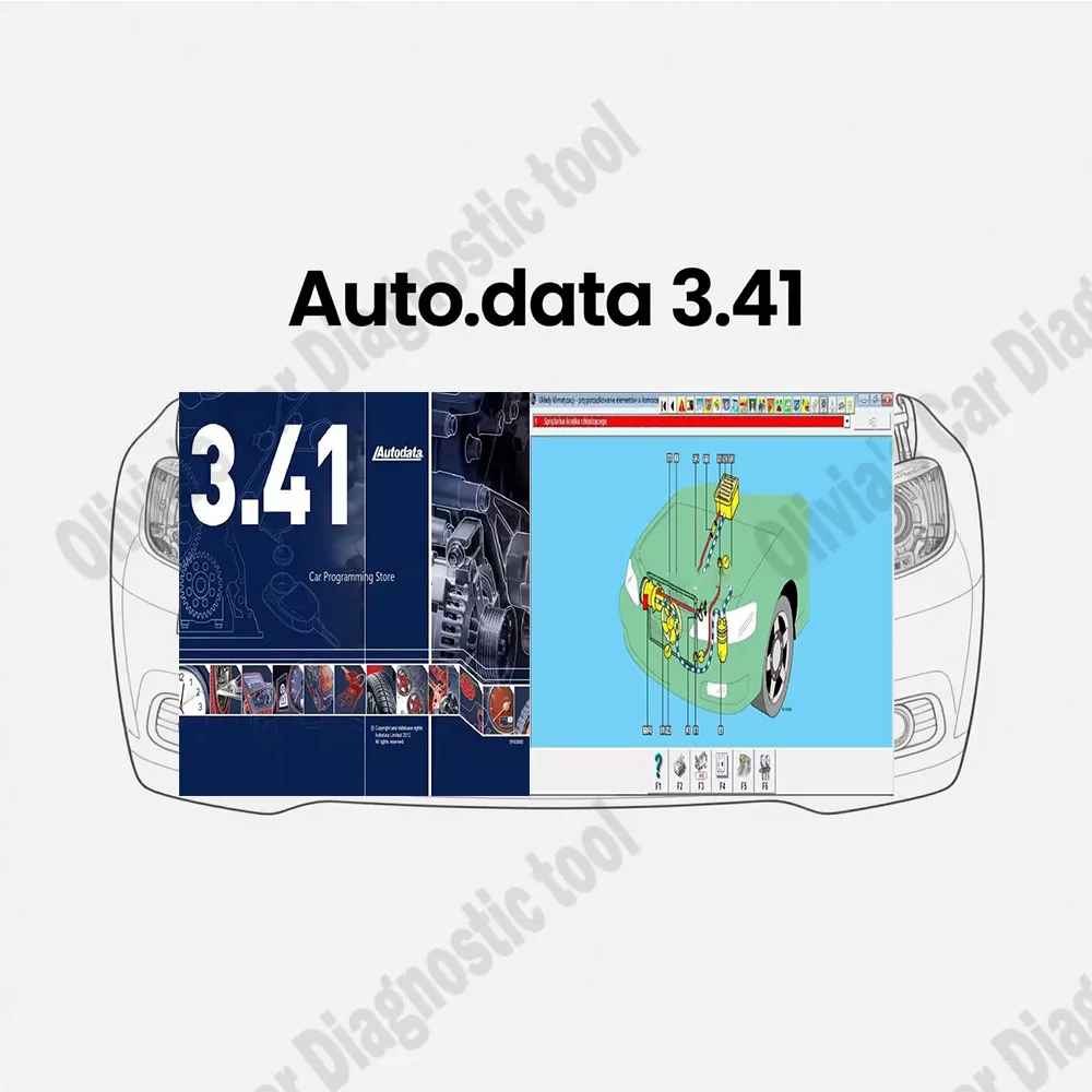

Autodata 3.41 Car accessories Tool obd2 scanner Polish Language Auto Car Repair diagnosis Software wiring diagrams data Autodata