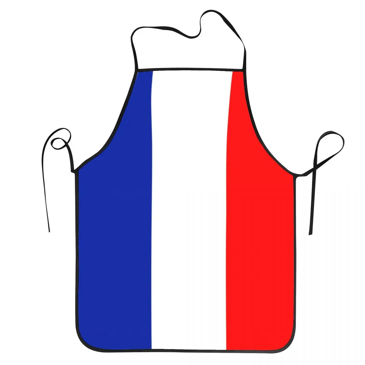 French Flag France Funny Aprons Women Men Adult Unisex Kitchen Chef Bib Tablier Cuisine Cooking Baking Painting