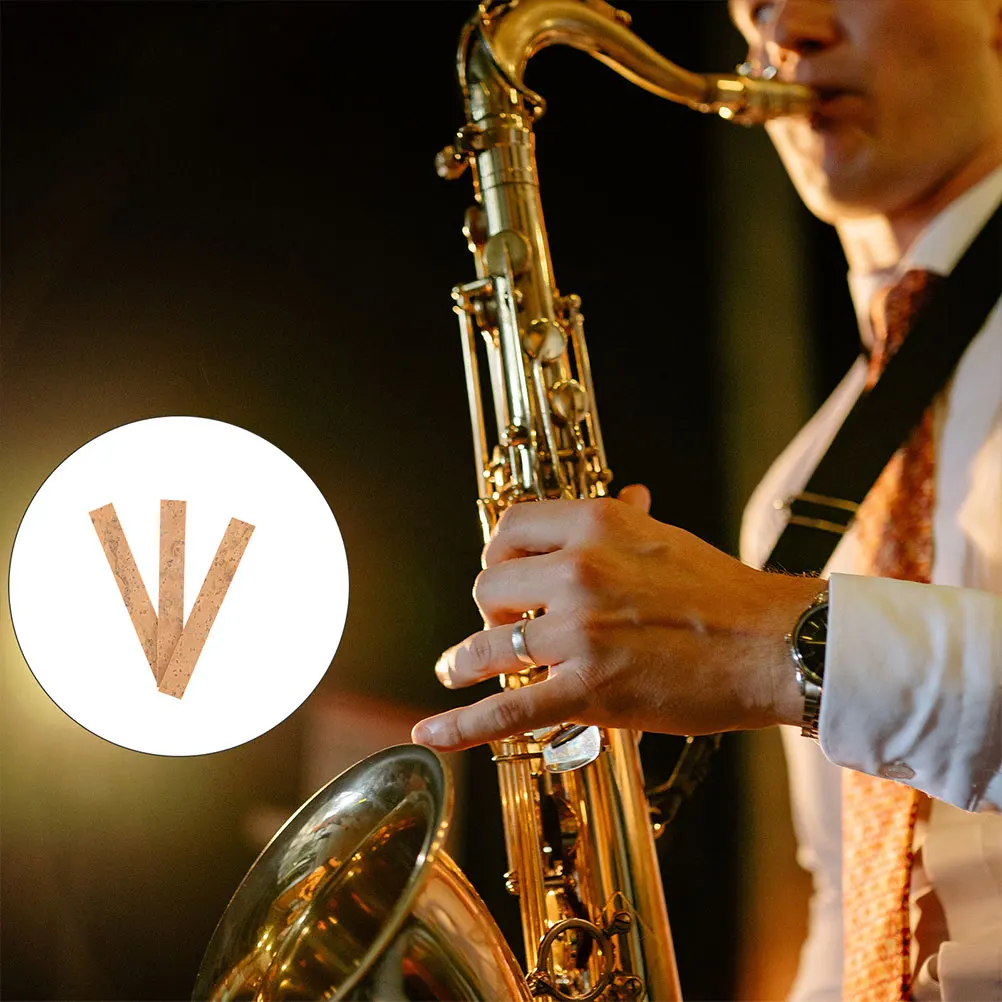 

8Pcs Clarinet Neck Cork Set Replacement Soft Sheet Pads for Repair Maintenance Clarinet Instrument Accessories