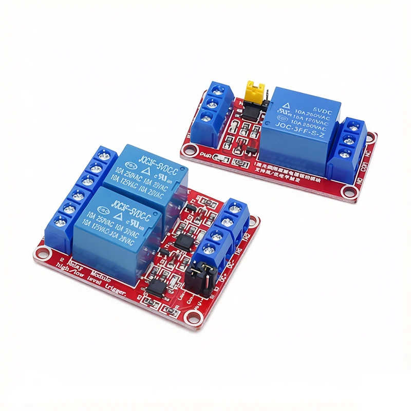 1 2 4 6 8 Channel Relay Module 5V 12V 24V Optocoupler Isolation Relay Board For Arduino