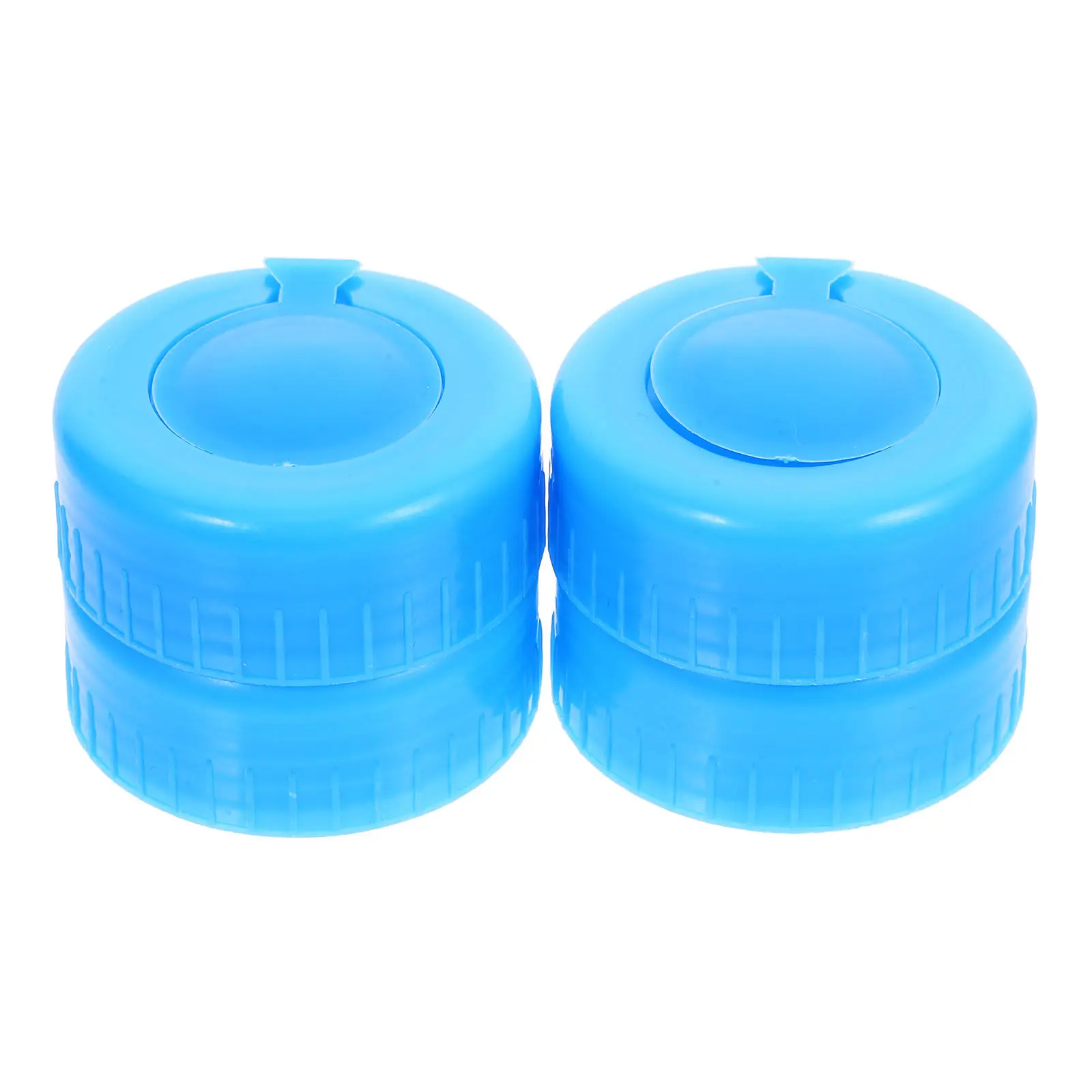 4Pcs Replacement Water Jug Cap Reusable PP Material Leak Proof Sealing Lid for Water Bottle Bucket Mineral Jug Container