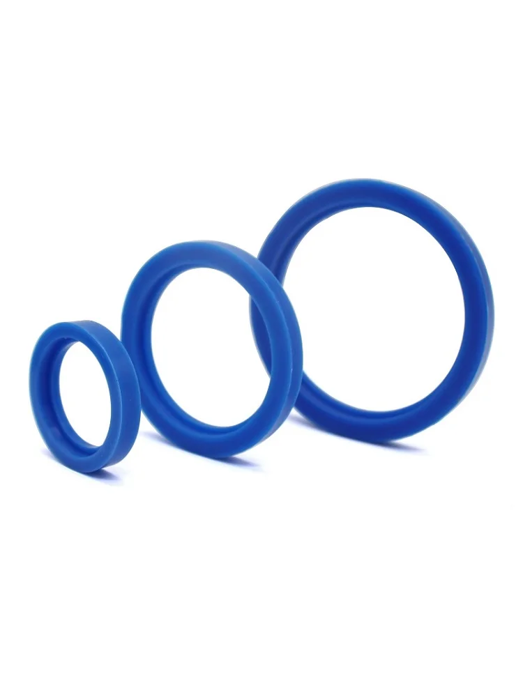 5/10 pièces adaptées pour 19-108mm O/D sanitaire SMS manchon Union bleu Silicone joint plat rondelle anneau rondelle auto-fait