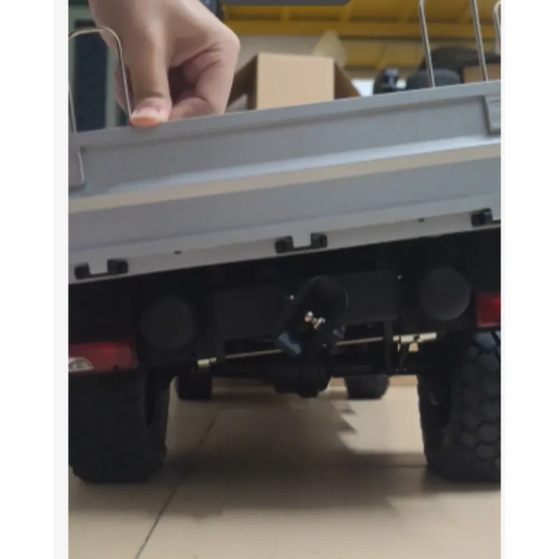 6061 Aluminum CNC Upgrade – Quick-Disconnect Anti-Roll Sway Bar for RLAARLO 1/7 Scale  UM07 U4000 RC Crawler Truck