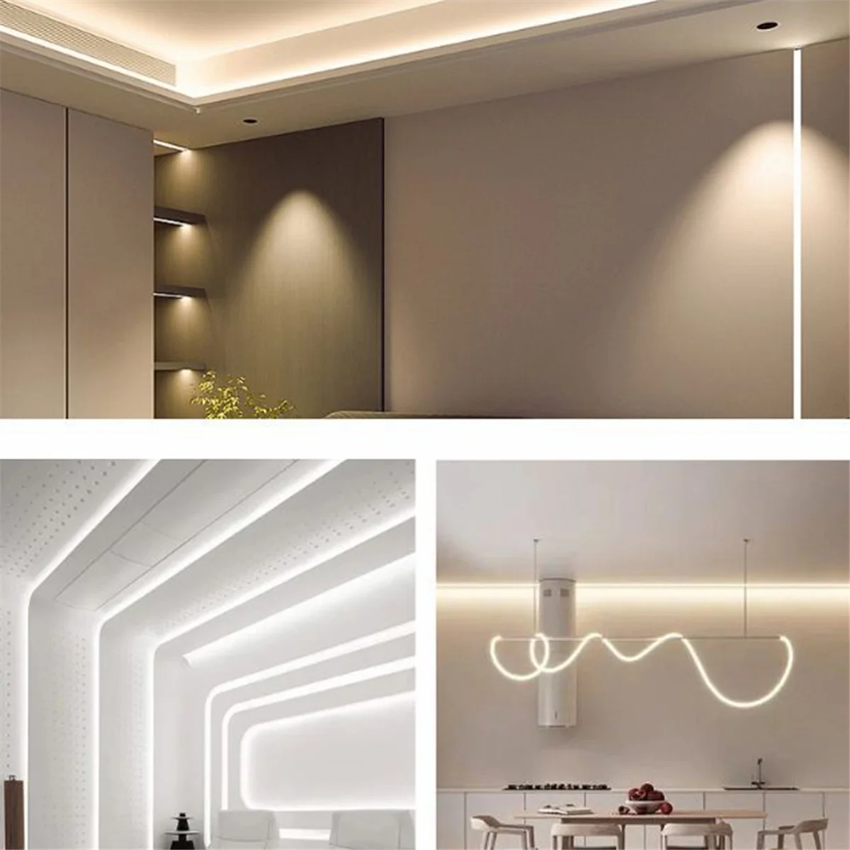 KZQ-fLED Dimmer 2.4G PWM Touch RF Wireless Remote Controller 5V 36V Single Color LED Strip Light Smart Wifi Dimmer