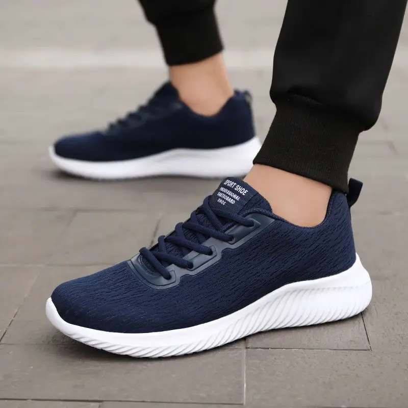 Fashion Men's Sneakers Zapatillas Hombre Breathable Man Running Shoes Comfortable Classic Casual Shoes Men Tenis Masculino 1696