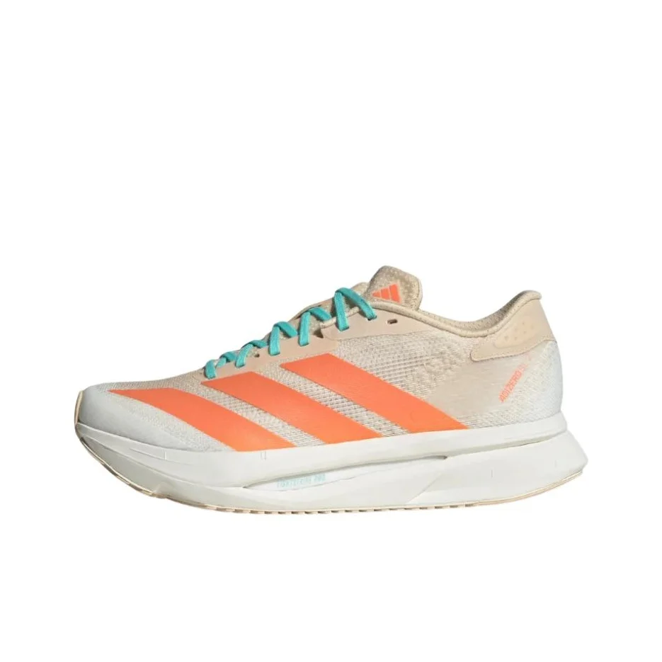 Adidas Adizero SL2 Abrasion Resistant Moisture Wicking Low top Casual Running Shoes Women's Orange JQ2799