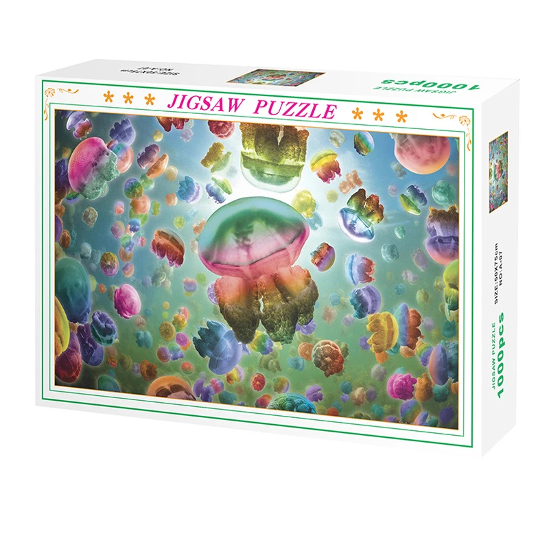75*50 センチメートル 1000 ピース紙ジグソーパズル風景有名な絵画