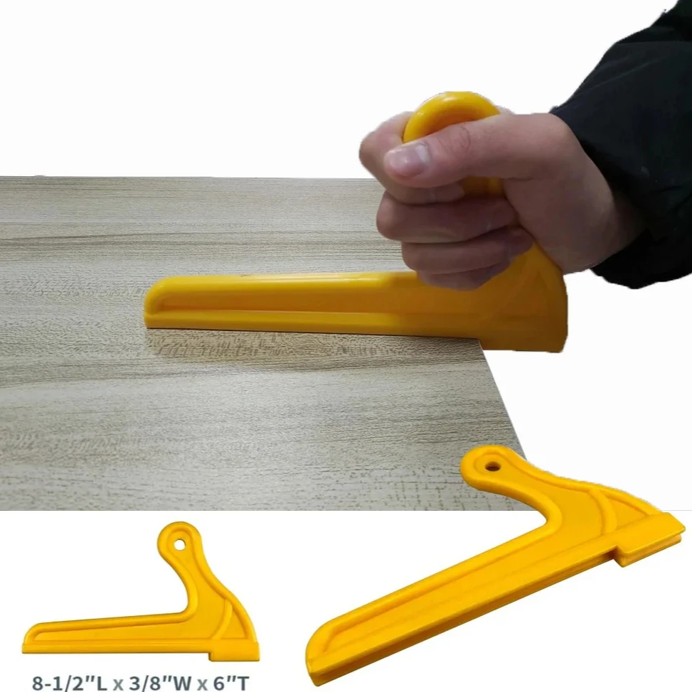 Professional Safety Push Block & Stick, Anti-kickback Woodworking Pusher Tool for Table Saw, Circular Saw, Band Saw & Router