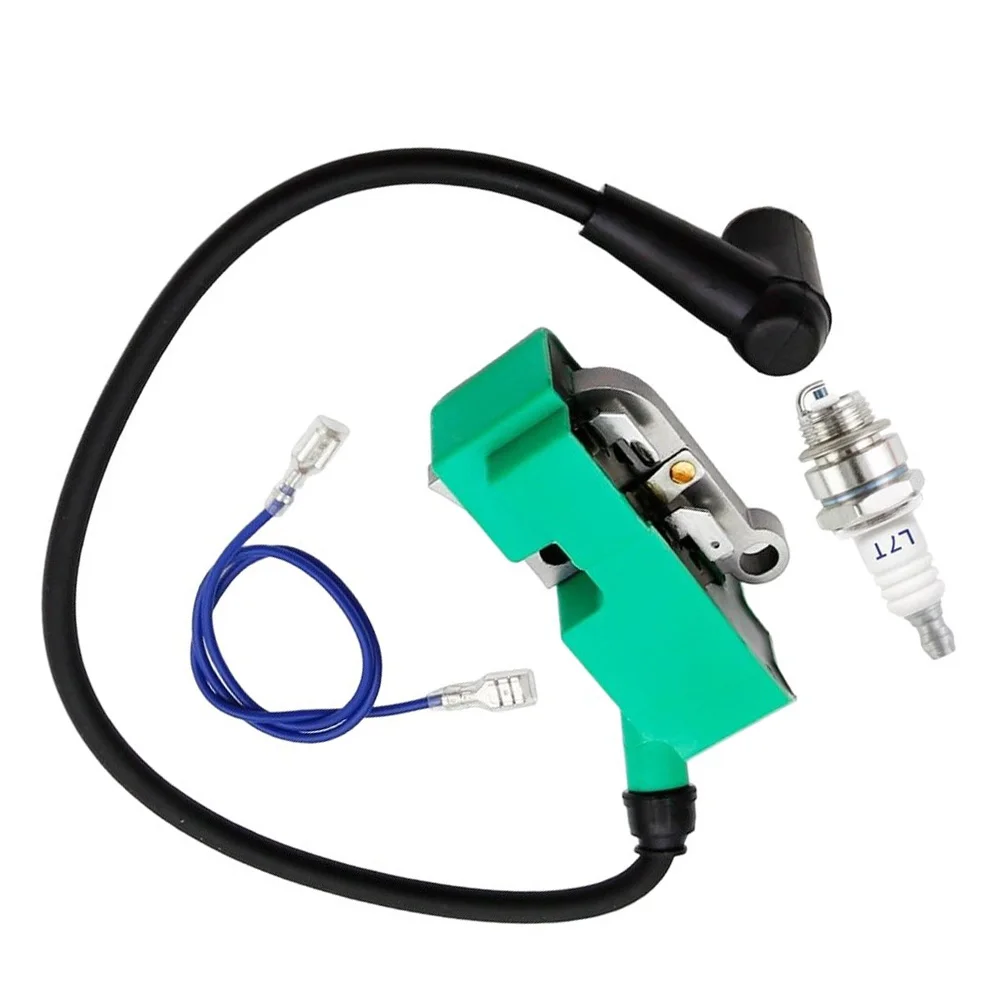 For Outdoor Power Equipment Repair Ignition Coil Module Replacement Ignition Unit Black Green Robust Construction