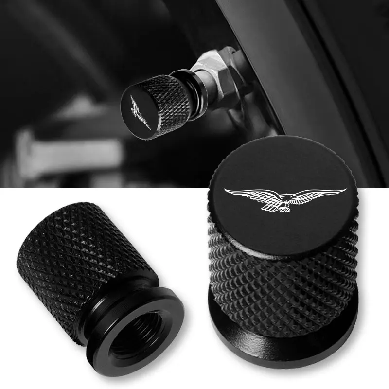 Motorcycle Accessories CNC Tire Valve Caps Cover Plugs For Moto Guzzi V100 Mandello V7 Stone V8S TT Bobber Breva 850 1100 1200