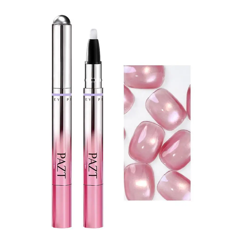 

Lazy Cat Eye Nail Art Gel Pen Multifunctional Nail Polish With Magnetic Ball Nail Design Tools Natural Nail Makeup Construction