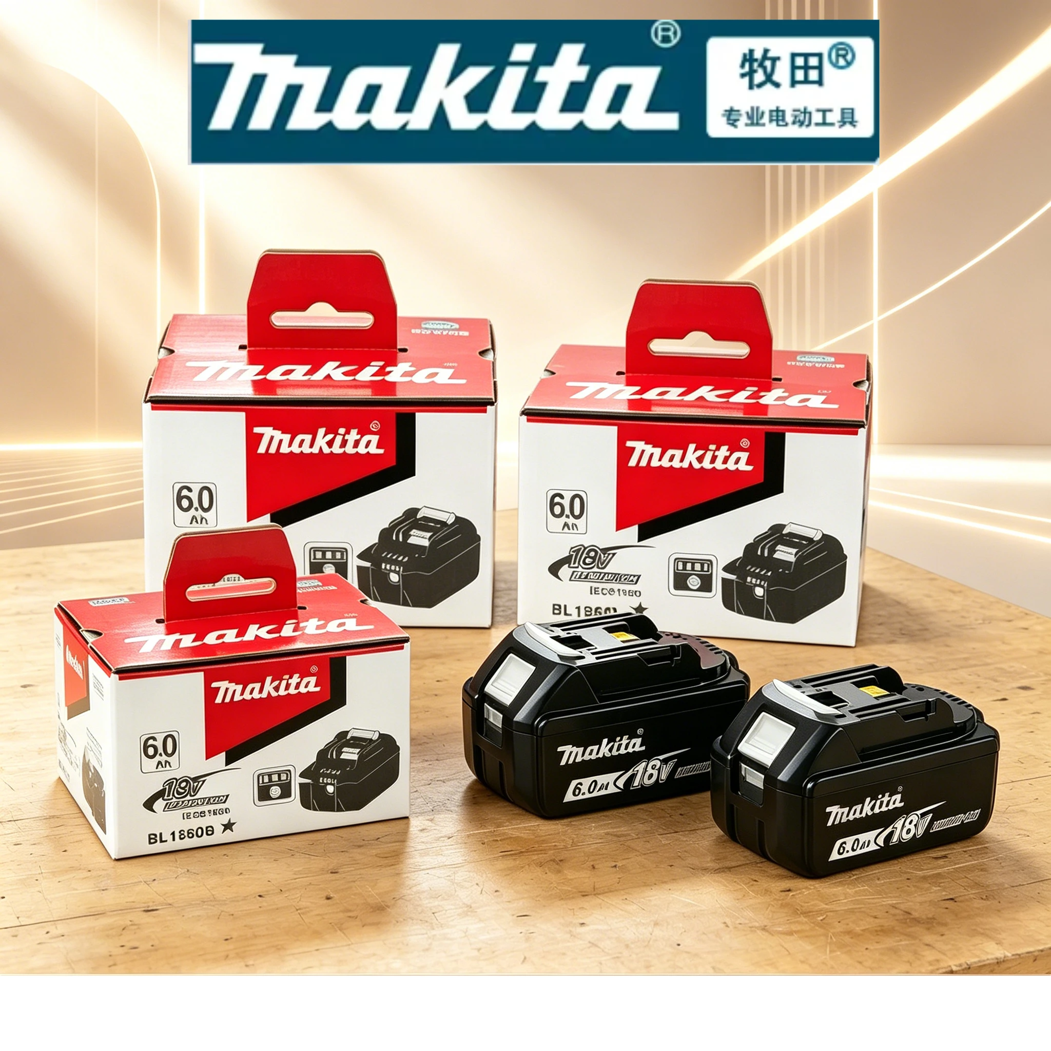 

100%Genuine Makita Original Quality Battery,perfect Replacement for BL1850B BL1860B BL1830B,stable Charging Smooth Power Output