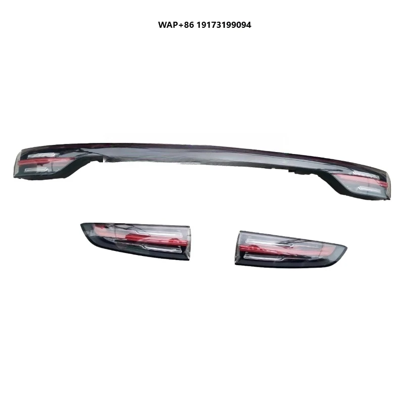 

For-Porsche Cayenne Through-Type LED Tail Lights Original Brake Light for American & European Versions Rear Taillight