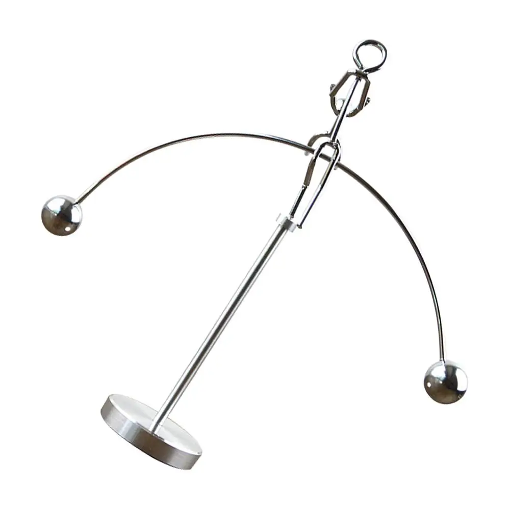 

Balance Toy Metal Statue Decor Creative nament Physics Balancing Desktop Stress Reliever Aluminum Iron Material Long