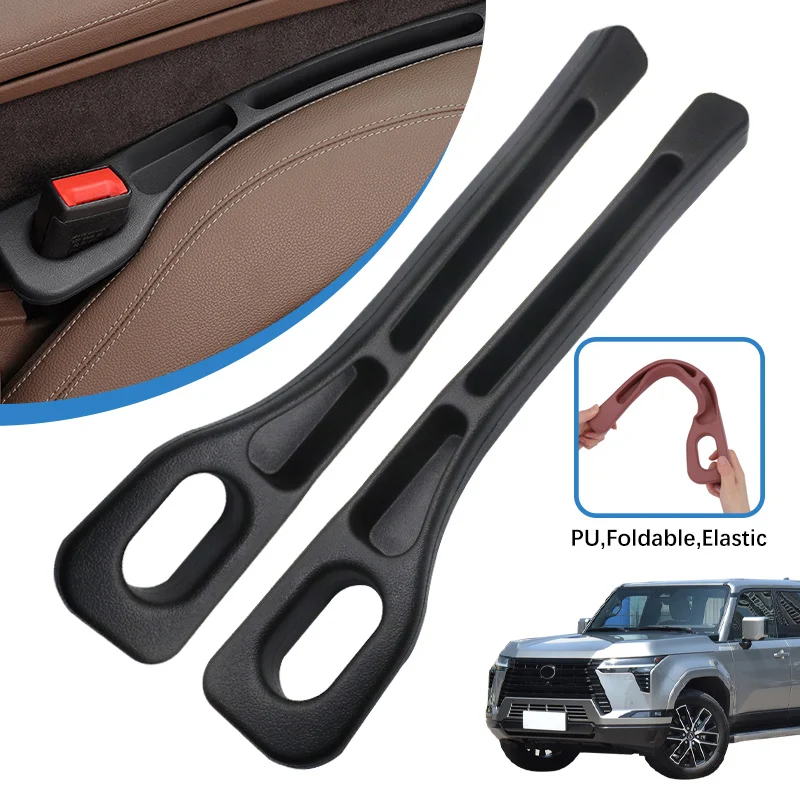 

Car Seat Gap Filler Side Seam Plug Strip Leakproof Filling Strip Interior Universal Decoration Supplies For Lexus GX 460 470 550