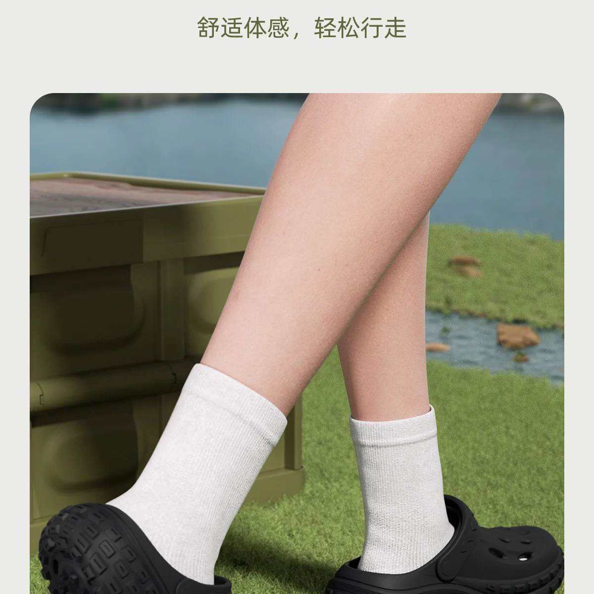 EVA Unisex Loch Schuhe Erhöhte Dicke Unterseite Outdoor Hausschuhe Rutschfeste Atmungsaktive Sport Hausschuhe – Detail 8