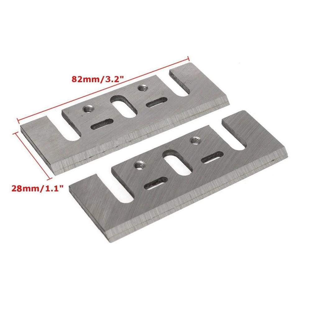 2 Pcs Electric Planer Spare Blades Replacement Accessories For 1900B Woodworking Tools Planer Blade