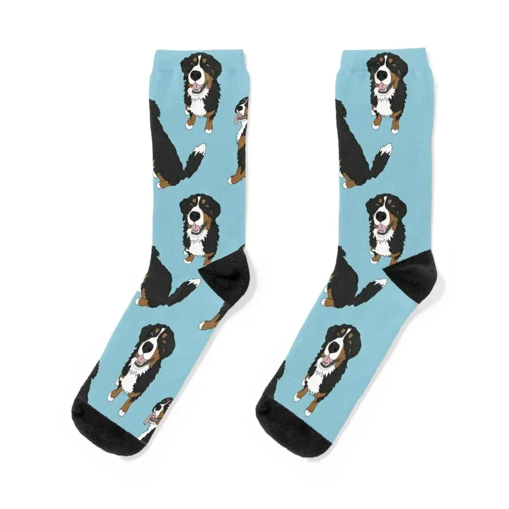 

Bernese Mountain Dog Socks Run valentine gift ideas Men Socks Luxury Brand Women's