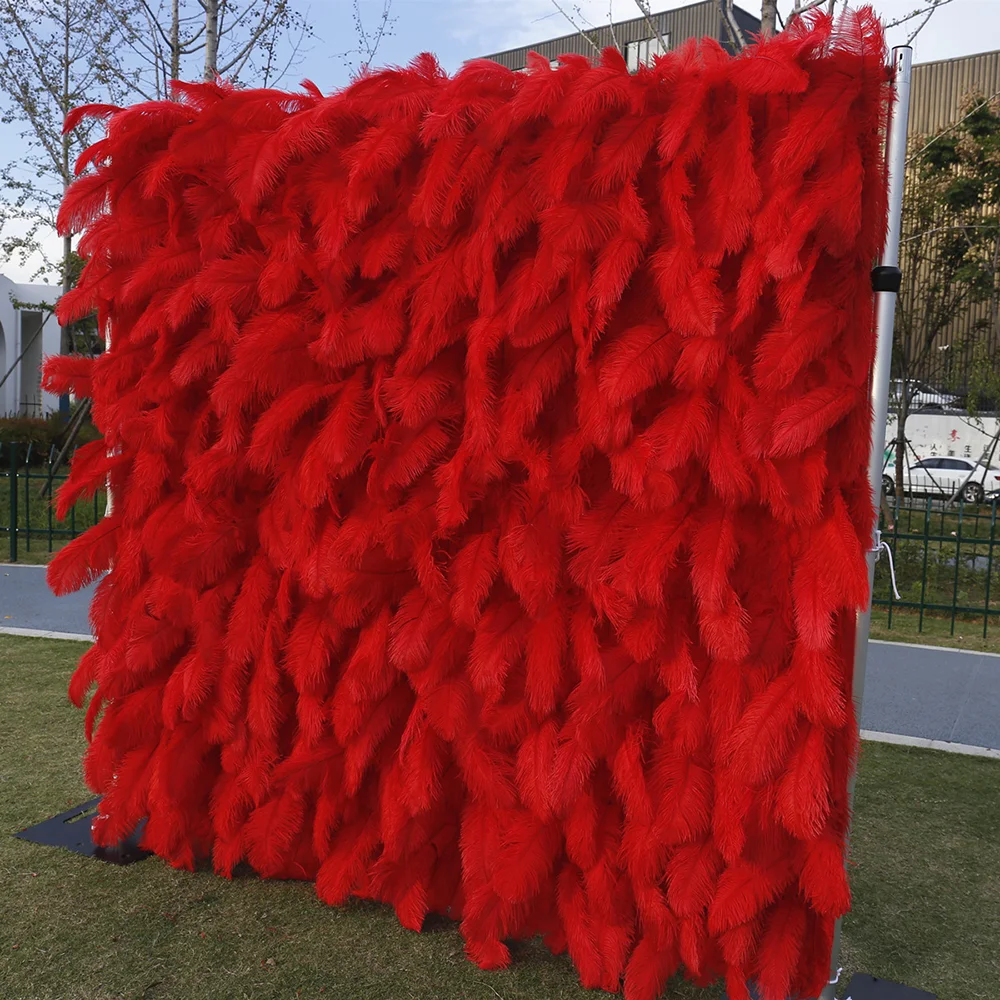 

Newest Exquisite Price Artificial Fabric Flower Wall Backdrop For Events Party decoration