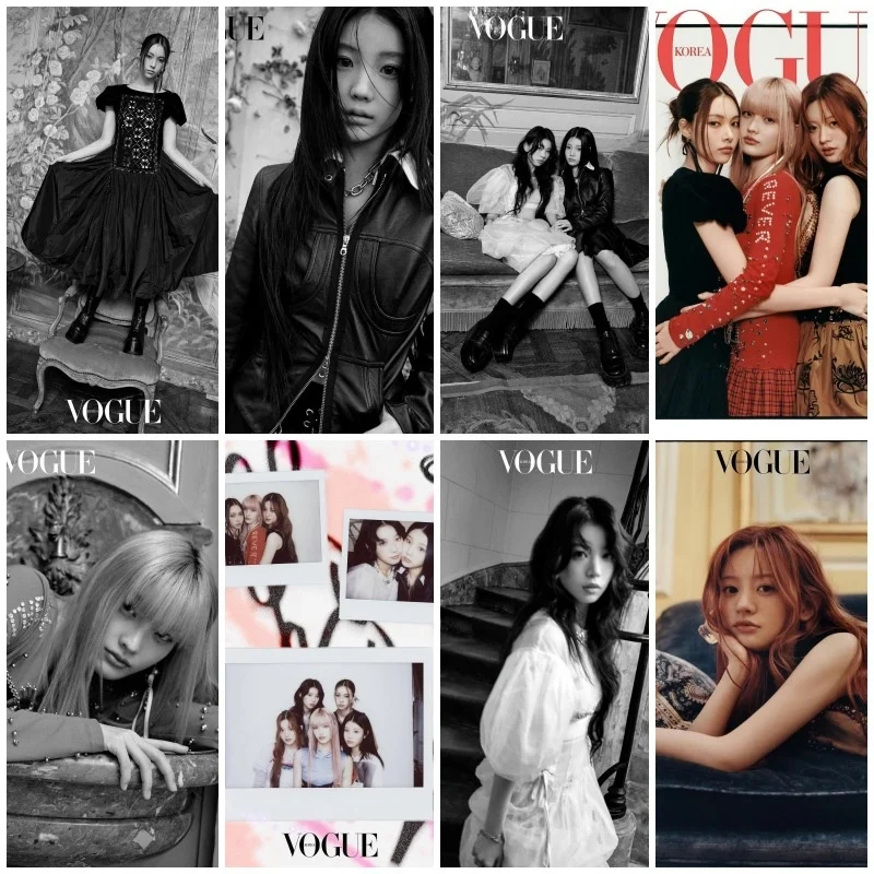 

2Pcs KPOP ILLIT Poster YUNAH MINJU MOKA WONHEE IROHA Self-adhesive Adhesive Wall Posters Decoration Painting Fans Gift