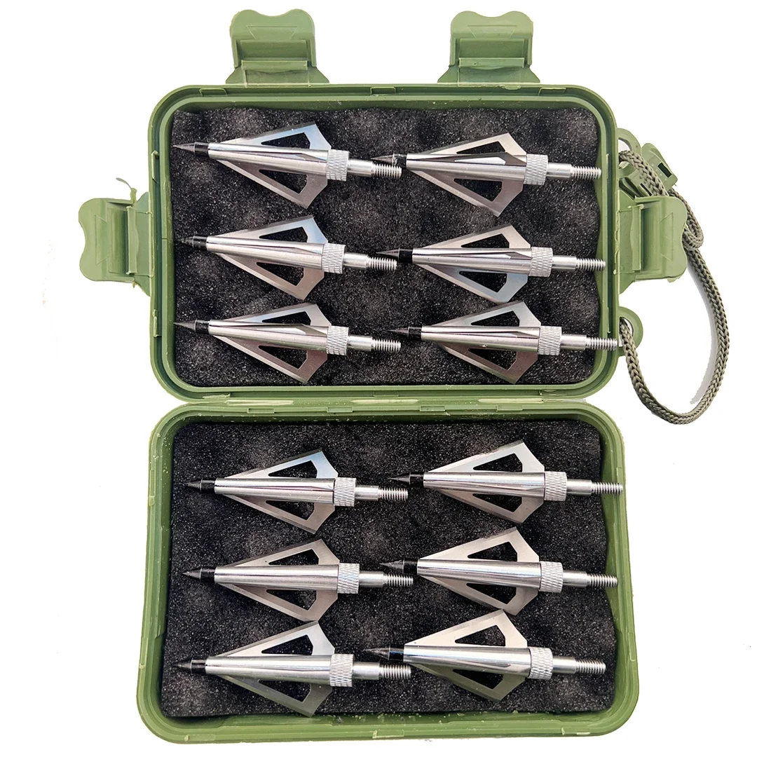 12pcs Linkboy Archery Broadhead 100gr 125gr Tips Carbon Arrows Arrowheads for Compound Bow Hunting Shooting