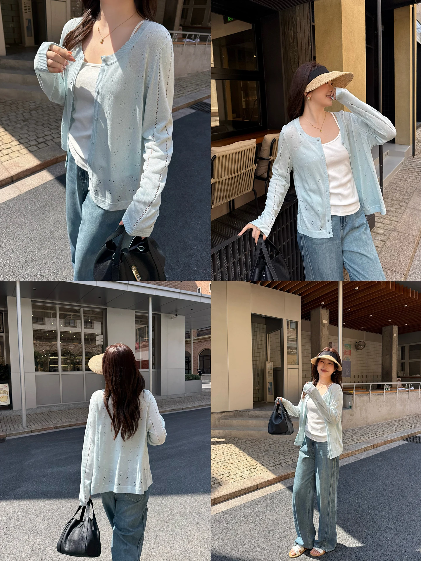 

Женский летний пуловер больших размеров с вырезами, тонкий трикотаж, повседневный свободный крой, длинный рукав, круглый вырез, смесь полиэстера, лиоцелла и льна