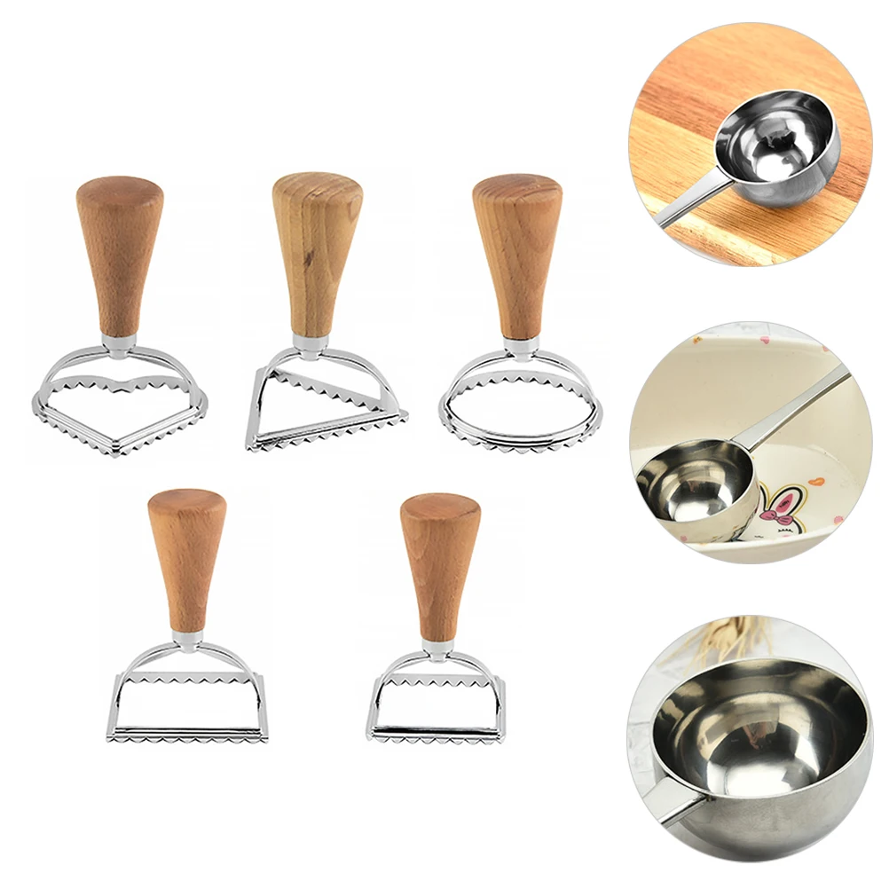 

5Pcs Cookie Molds Biscuit Mold Stainless Steel Baking Tools DIY Cutters Set Geometric Shapes Easy Clean MultiFunctionCake