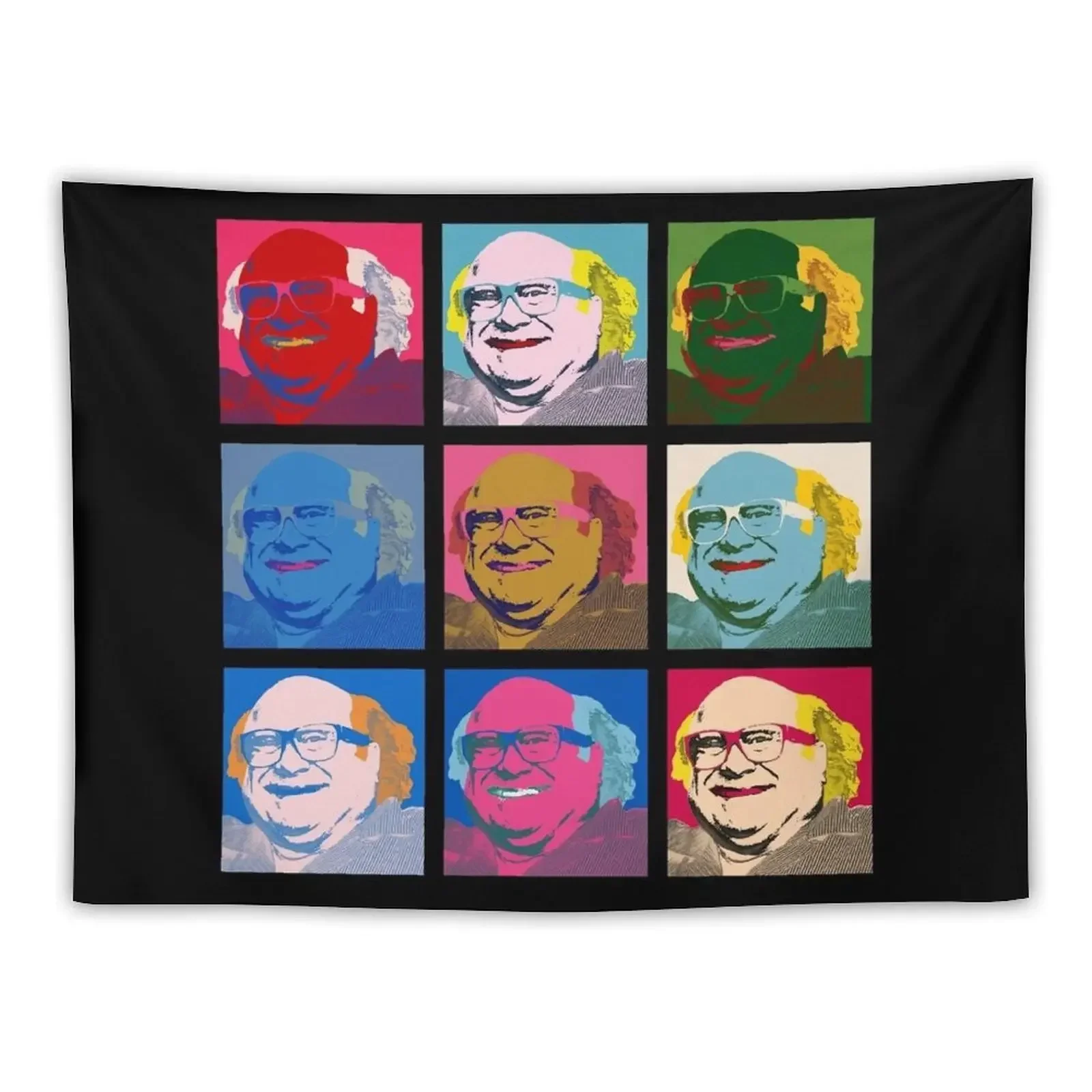 

Danny DeVito Pop Art Tapestry Aesthetic Room Decor Korean Wall Art Tapestry