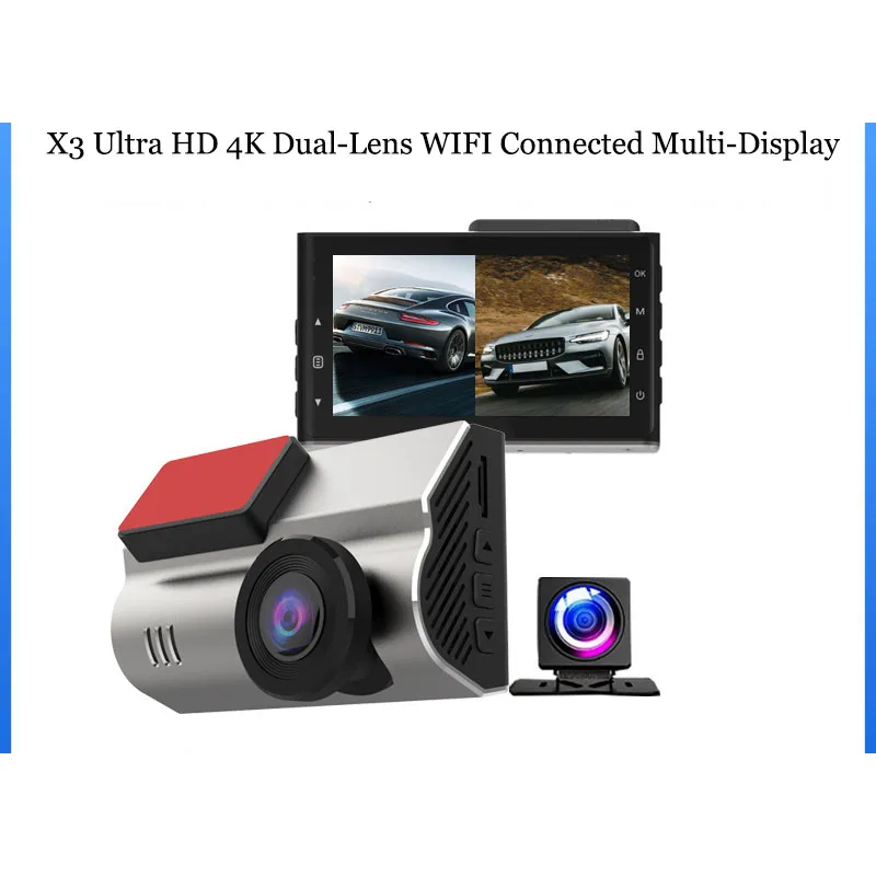 x3-ultra-hd-front-4k-rear-25k-dual-lens-dash-camera-recorder-wifi-sharing-alloy-body-gps-24h-parking-monitoring-multi-display