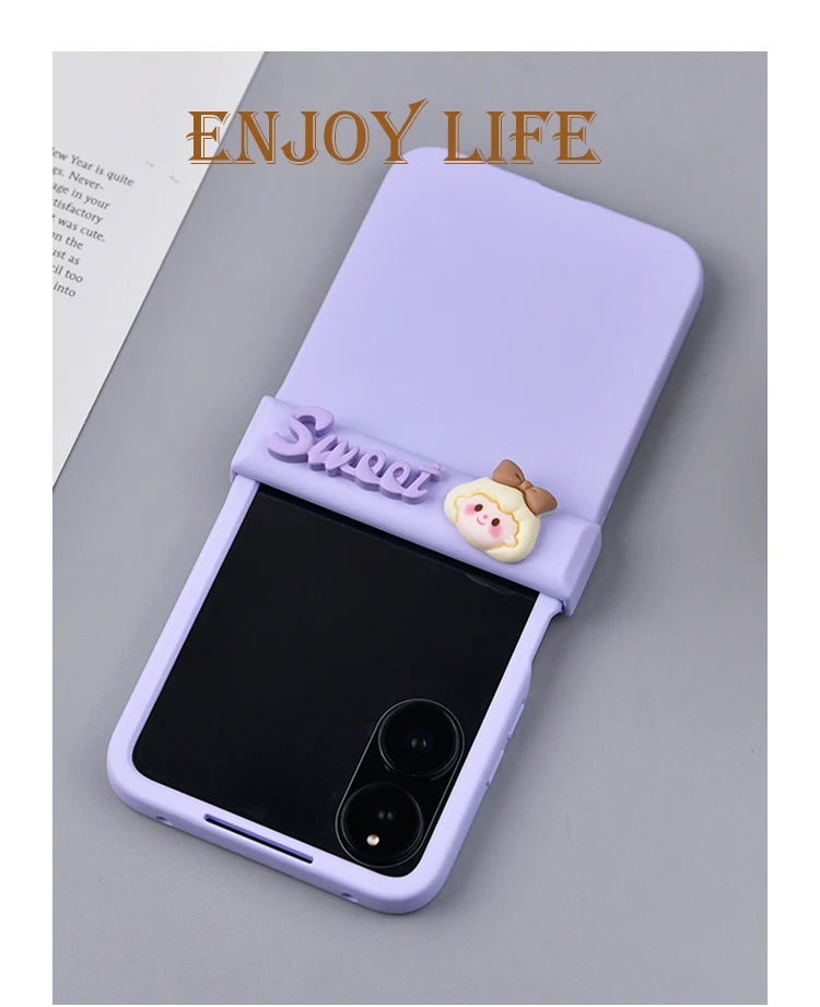 الحب حزام الكلب قضية الهاتف لسامسونج غالاكسي Z فليب 6 5 4 3 لموتورولا رازر 40 50 الترا Xiaomi مزيج فليب ممن لهم البحث N2 N3 الوجه