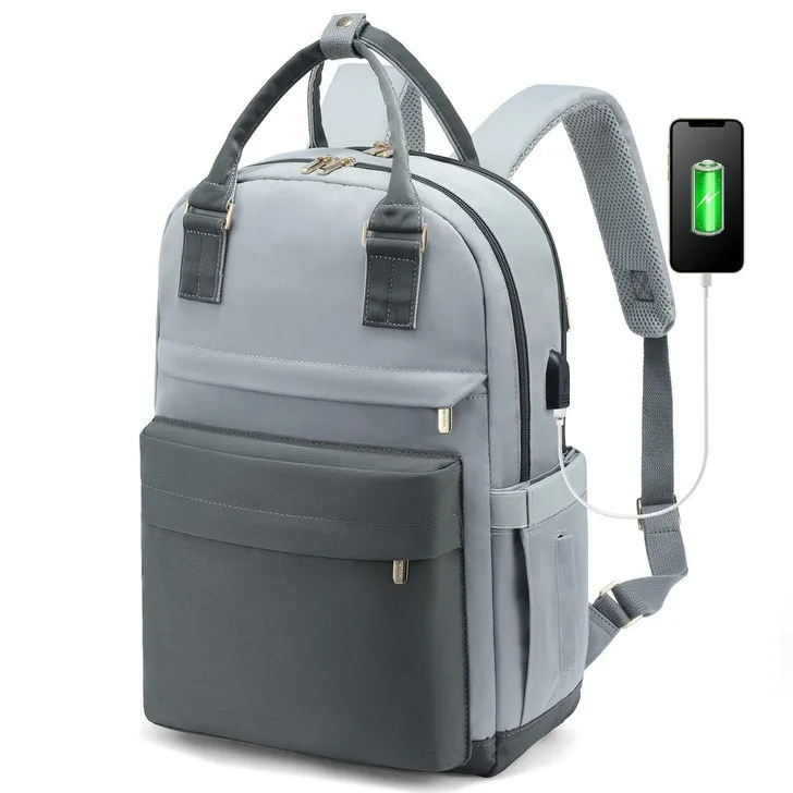 MOZHI Casual Women Backpack Black 6