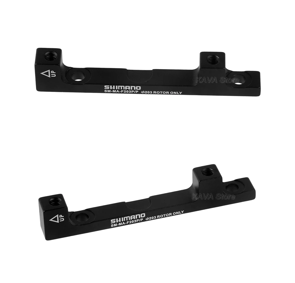 SHIMANO MTB Bremsscheibenadapter PM A 180 mm 203 mm Bremsscheibe Post Mount Konverter Ultraleichte Mountainbike-Teile – Detail 11