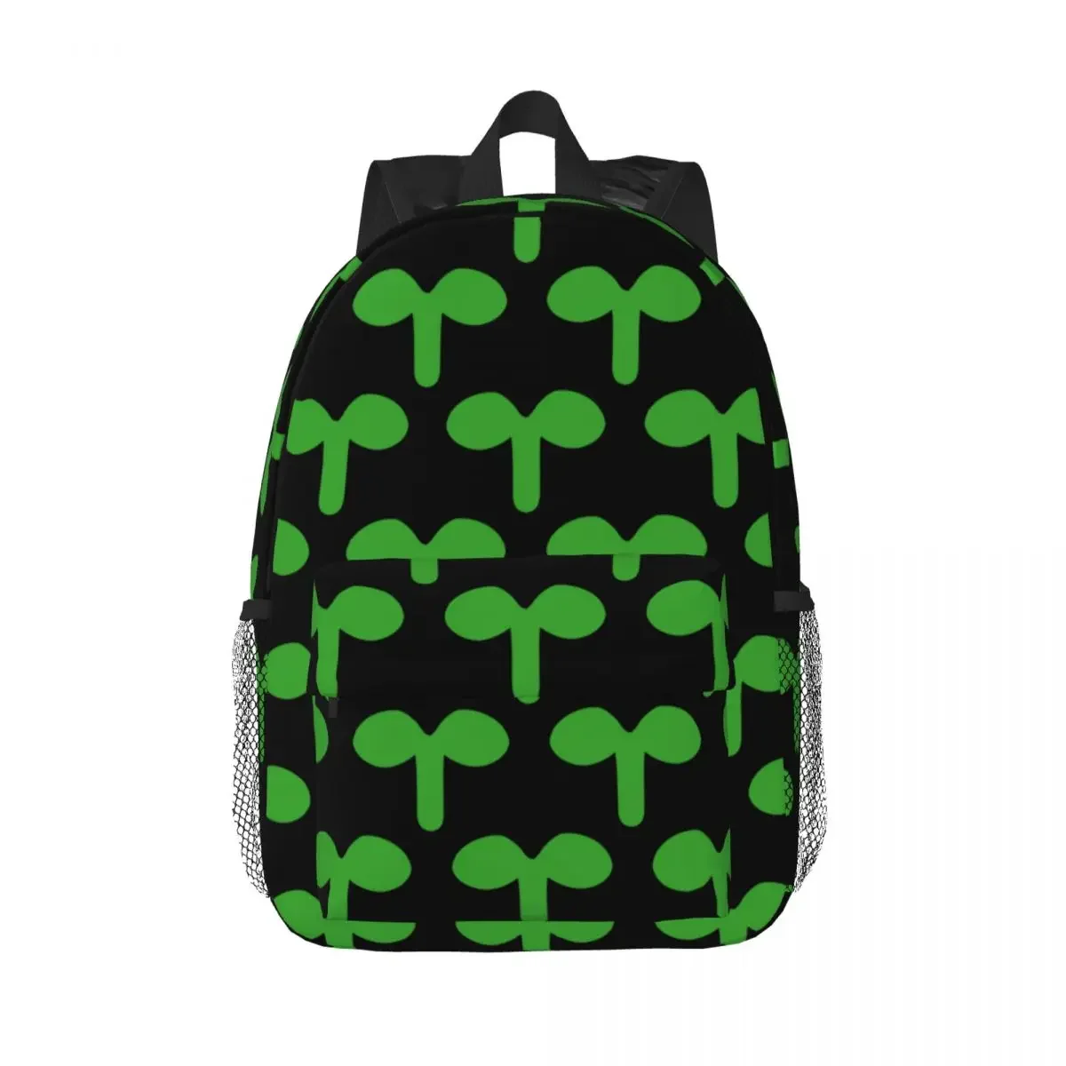 Ff14 Sprout Icon Backpacks Boys Girls Bookbag Casual Students School Bags Travel Rucksack Shoulder Bag Large Capacity