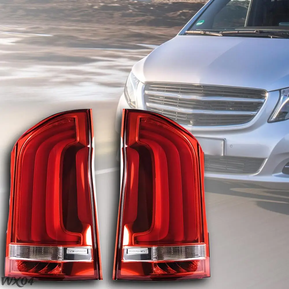 Rear Turn Signal Light Red Tail Lamp Car Dynamic Turn Signals Light for Mercedes-Benz Vito W447 V220D V250 2014-2020