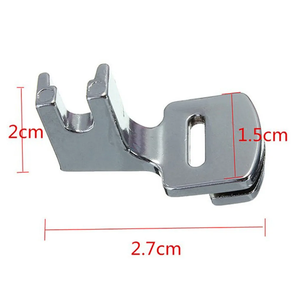 

1 X Shirring Gathering Foot Solid Shinny Stainless Steel 2.7*2.0*1.5cm Sewing Machine Accessories Ruffle Presser Foot