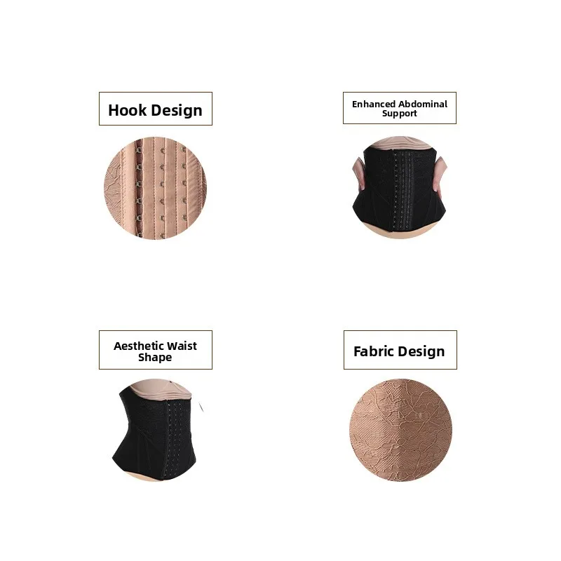 強化四季対応シェイプウェア-ウエストトレーナー-フィットネスバンド-ソフトメッシュ-サンドカラー-通気性-ボディシェイピング下着-レディース