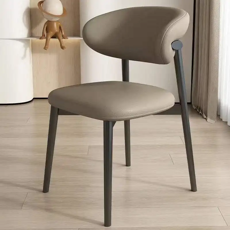 

Preferential Price Modern Nordic Restaurant Kitchen Dining Chairs Beige Dining Chairs