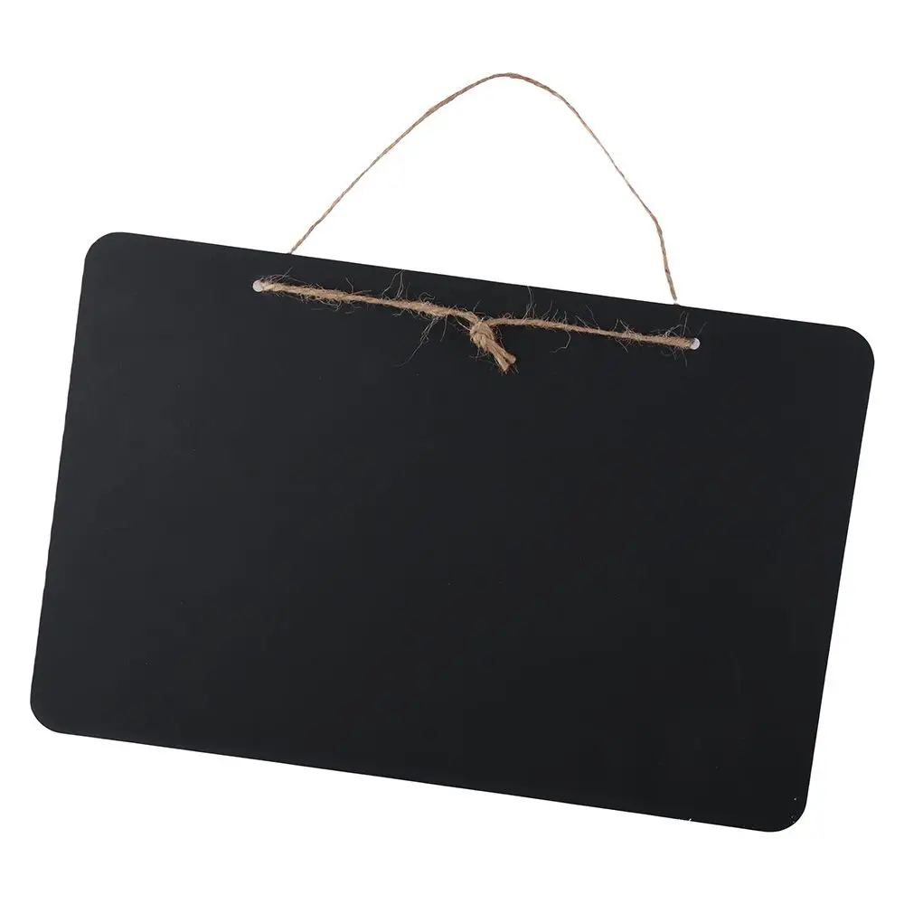 Tableros de menú, pizarras de mesa, Mini pizarra, tablero de mensajes borrable de doble cara, pizarra, carteles colgantes, mensaje de notas