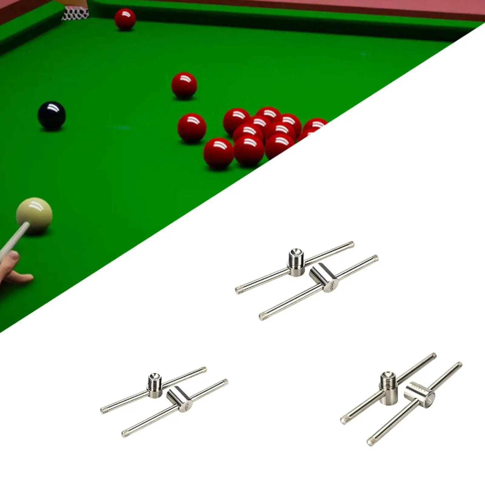 เครื่องมือกดปลายไม้คิวบิลเลียด อุปกรณ์บิลเลียด เครื่องมือรูปทรงปลายไม้คิว เครื่องมือหัวกดแบบแท่งแข็งแรง เครื่องมือปั้นปลายไม้คิวพูล