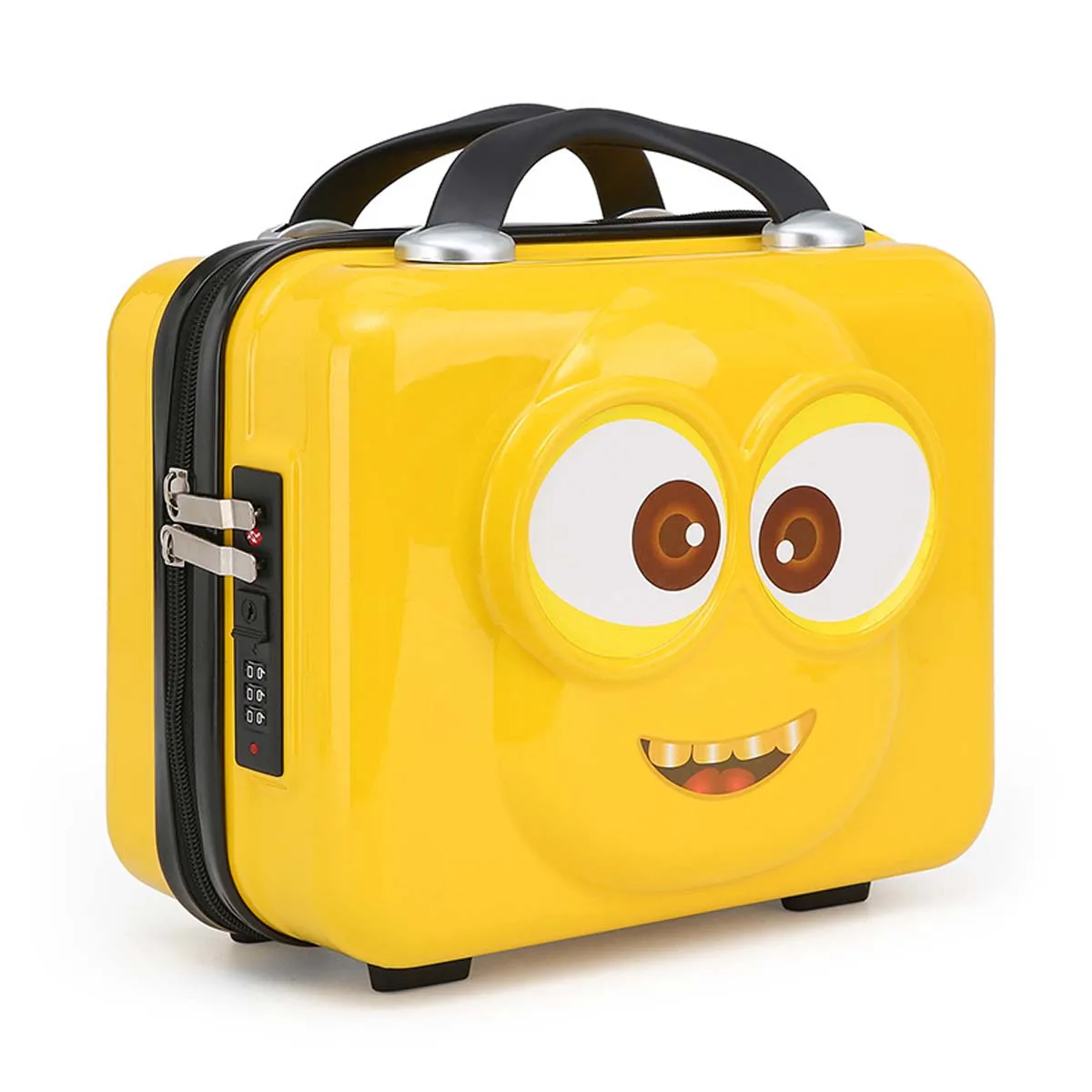 14-inch boy/girl suitcase Makeup case Travel case with hand gift Outdoor travel portable case Cute big eyes combination case