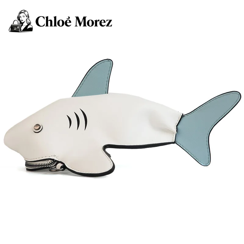 

Сумка в виде акулы Модная и простая маленькая сумка через плечо в форме милого животного на одно плечо с героями мультфильмов