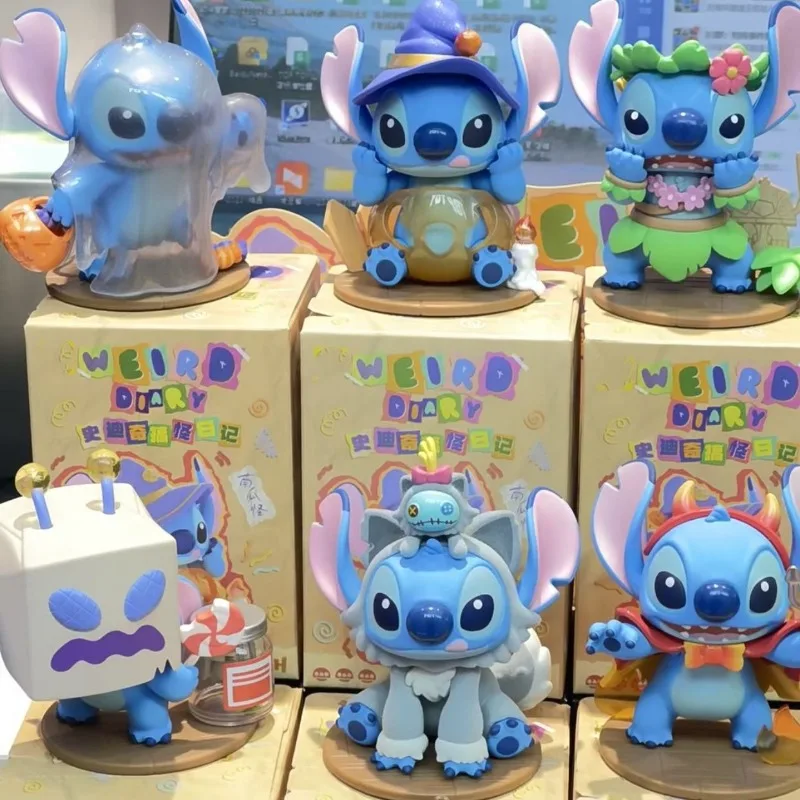 

Ститч забавный дневник слепая коробка межзвездная детская фигурка стежка модная игрушка кукла украшения коробка-сюрприз милая кукла с персонажем мультфильма