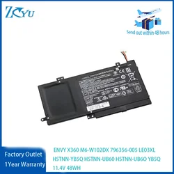 11.4V 48WH Original New Laptop Battery LE03XL for HP ENVY X360 M6-W102DX 796356-005 HSTNN-YB5Q HSTNN-UB60 HSTNN-UB6O YB5Q