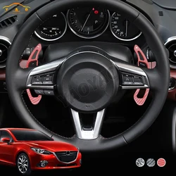 Car Steering Wheel Shift Paddle Shifter Extension For Mazda 3 6 CX-3 CX-4 CX-5 MX-5